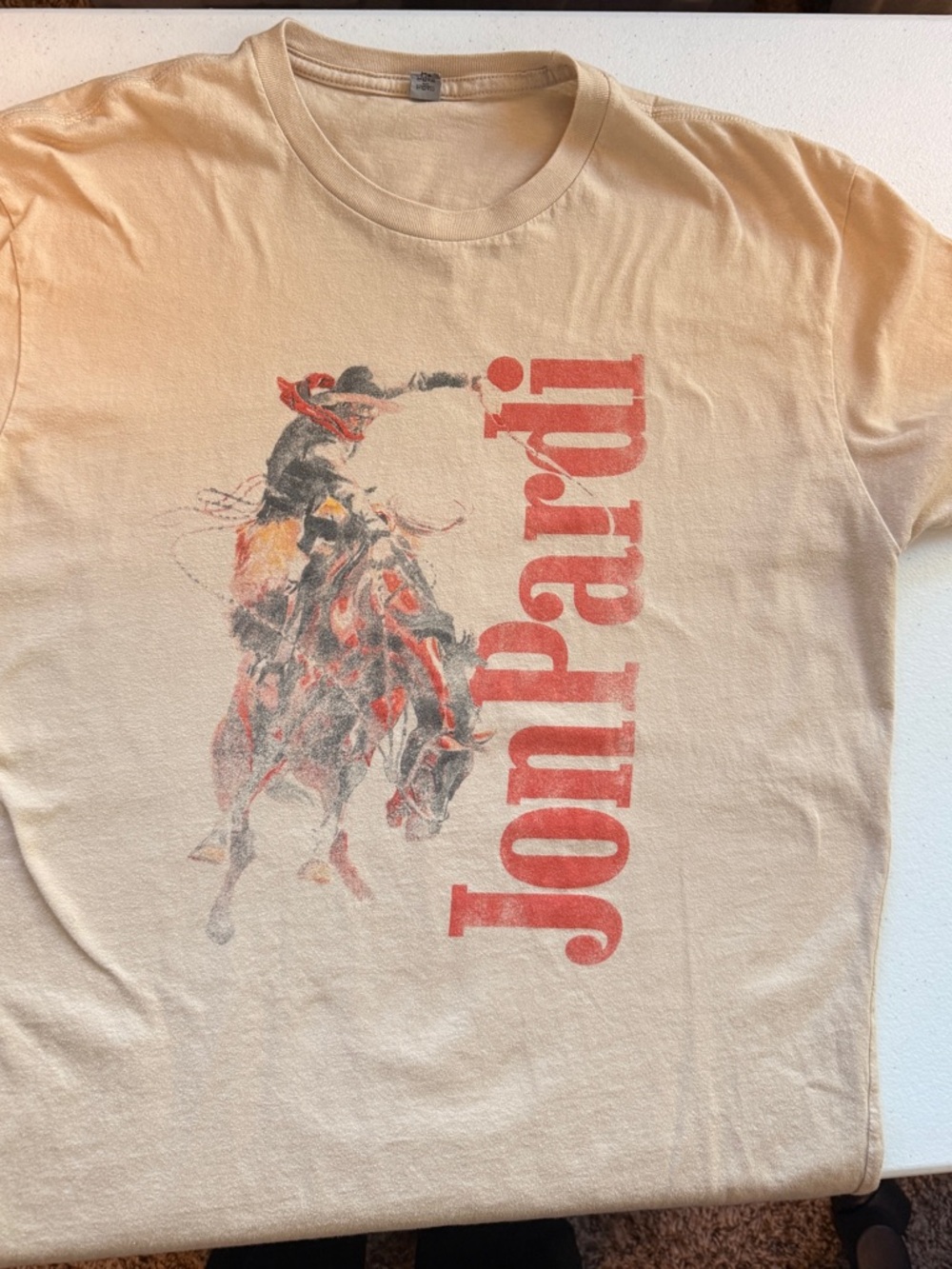 Jon Pardi Concert Tshirt